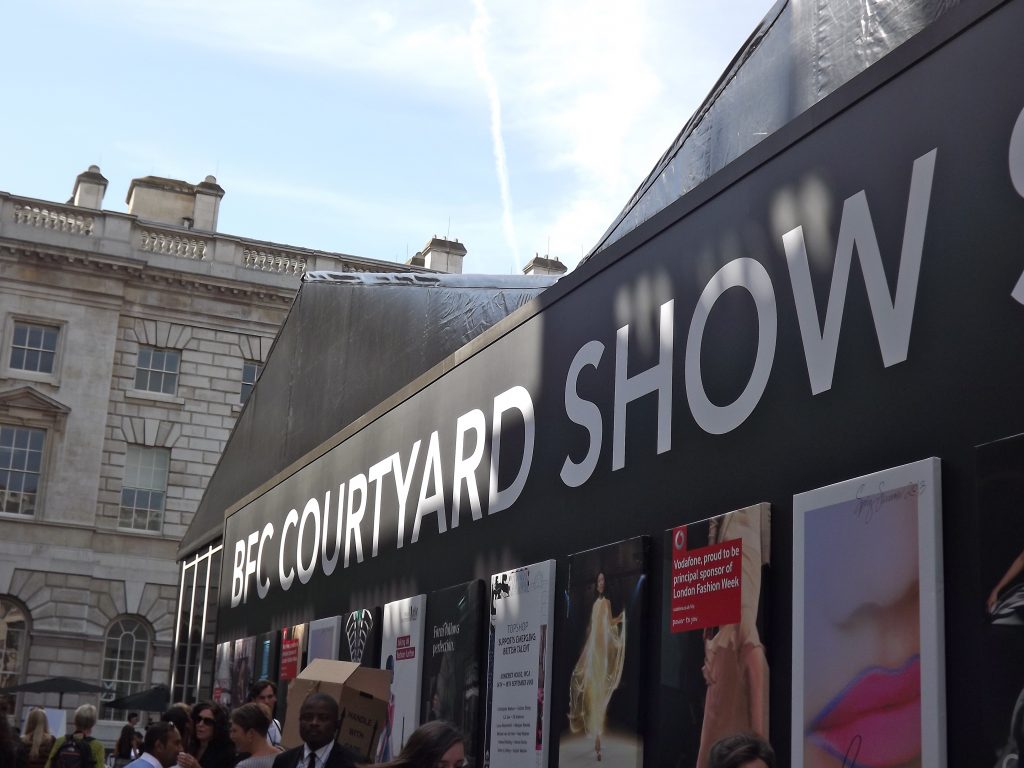 London Fashion Week at Somerset House (Credit: Samantha Sault)