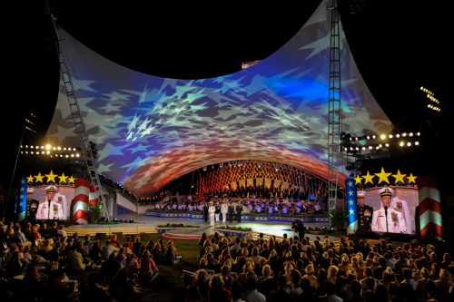 Let your patriotic flag fly this weekend in Washington. (Credit: PBS)