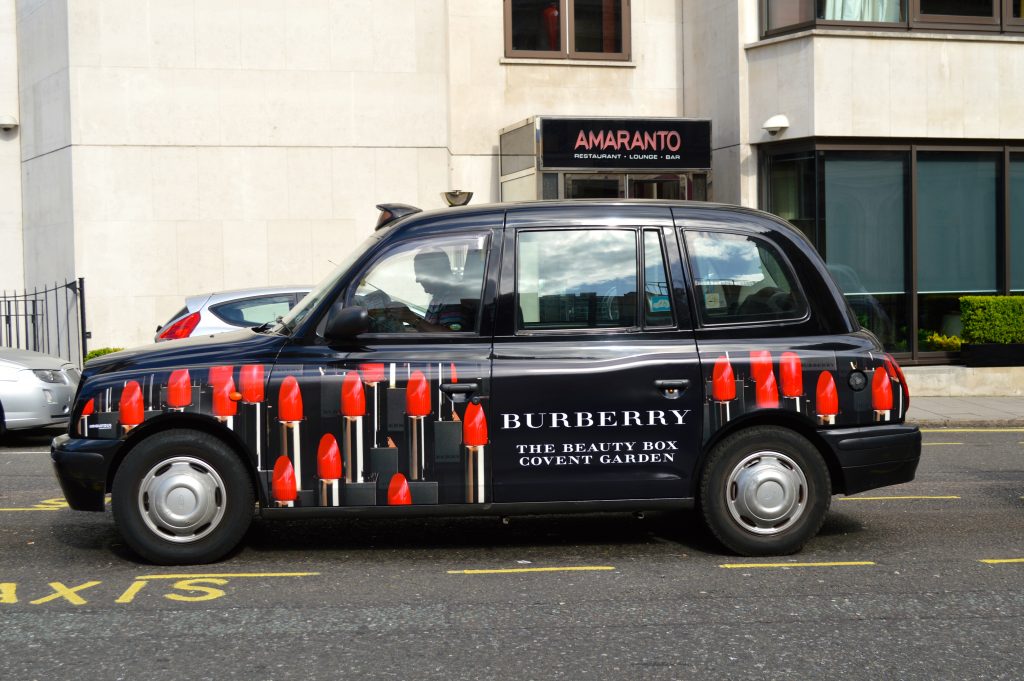 The ideal taxi for Fashion Week, don't you think? (Credit: Samantha Sault)