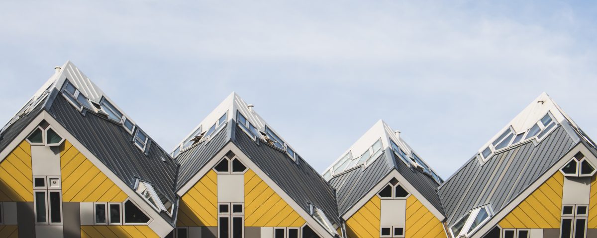 Rotterdam's cube houses (Photo by Nicole Baster on Unsplash)
